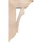 Ekena Millwork Westlake Traditional Smooth Bracket w/ Offset Brace, Douglas Fir, 7 1/2"W x 18"D x 30"H BKT0806X18X30WTL01SDF - alternate 4